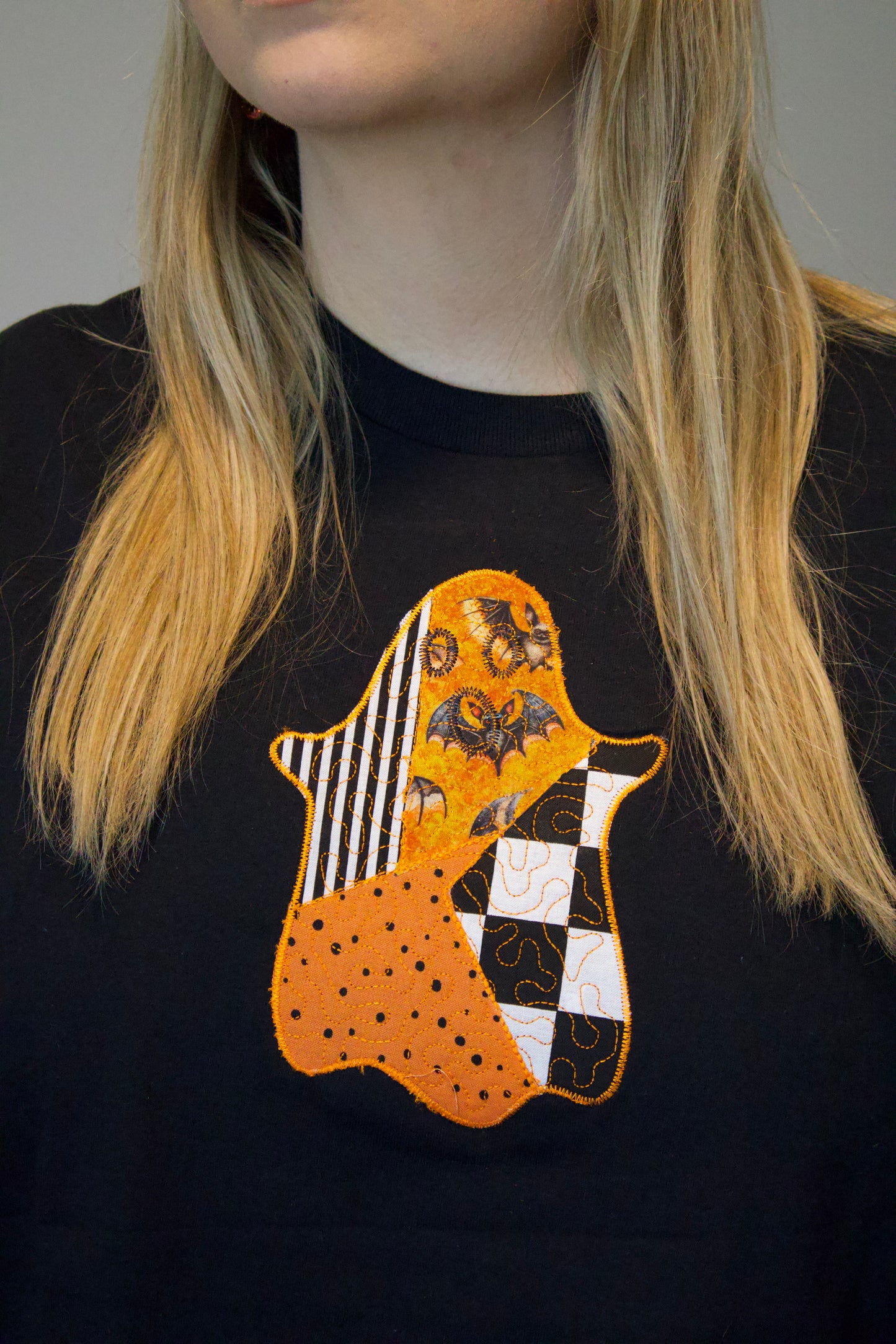 Ghost Patch Work Tee