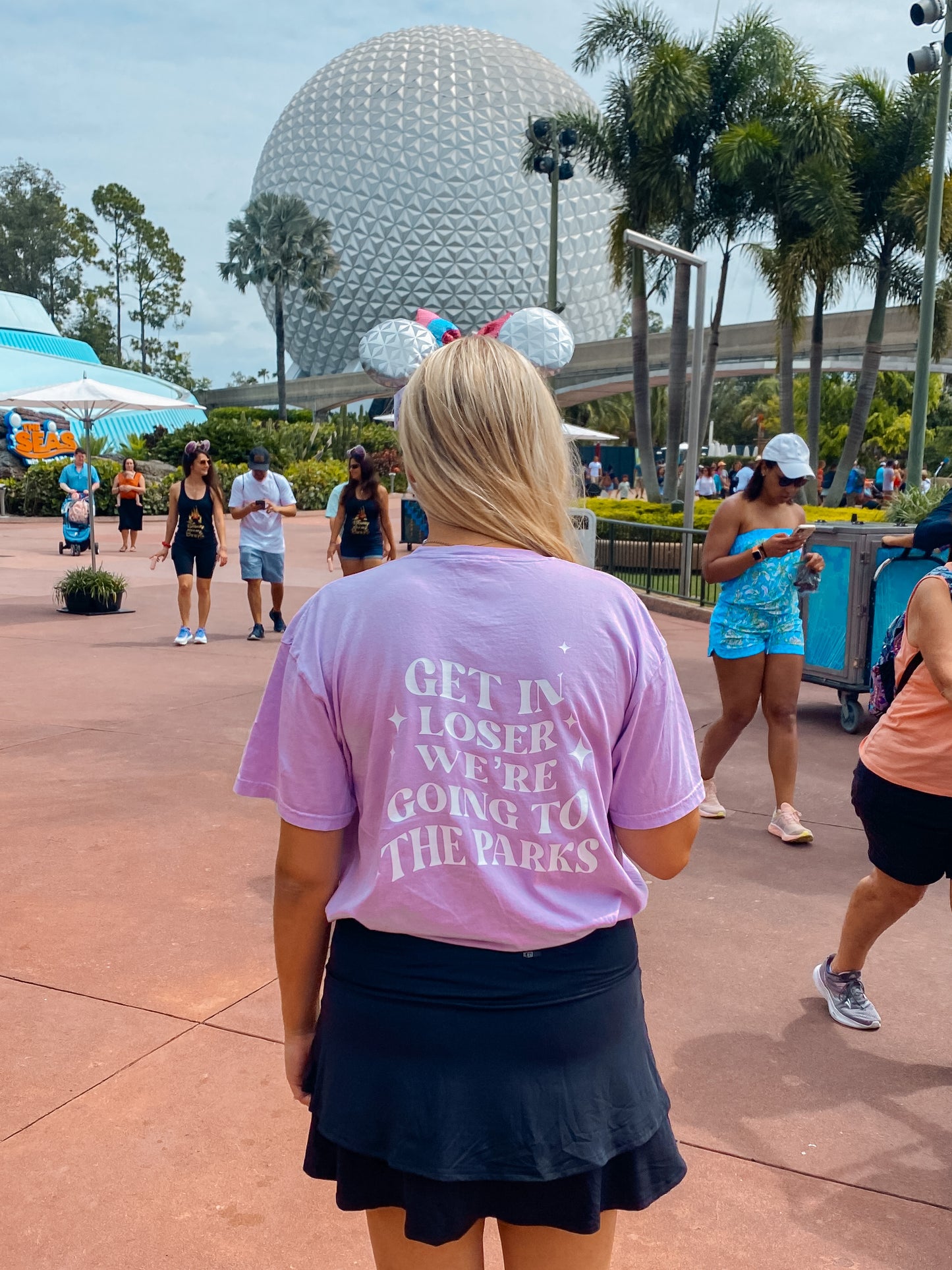 Epcot Icon Comfort Colors Baby T-shirt