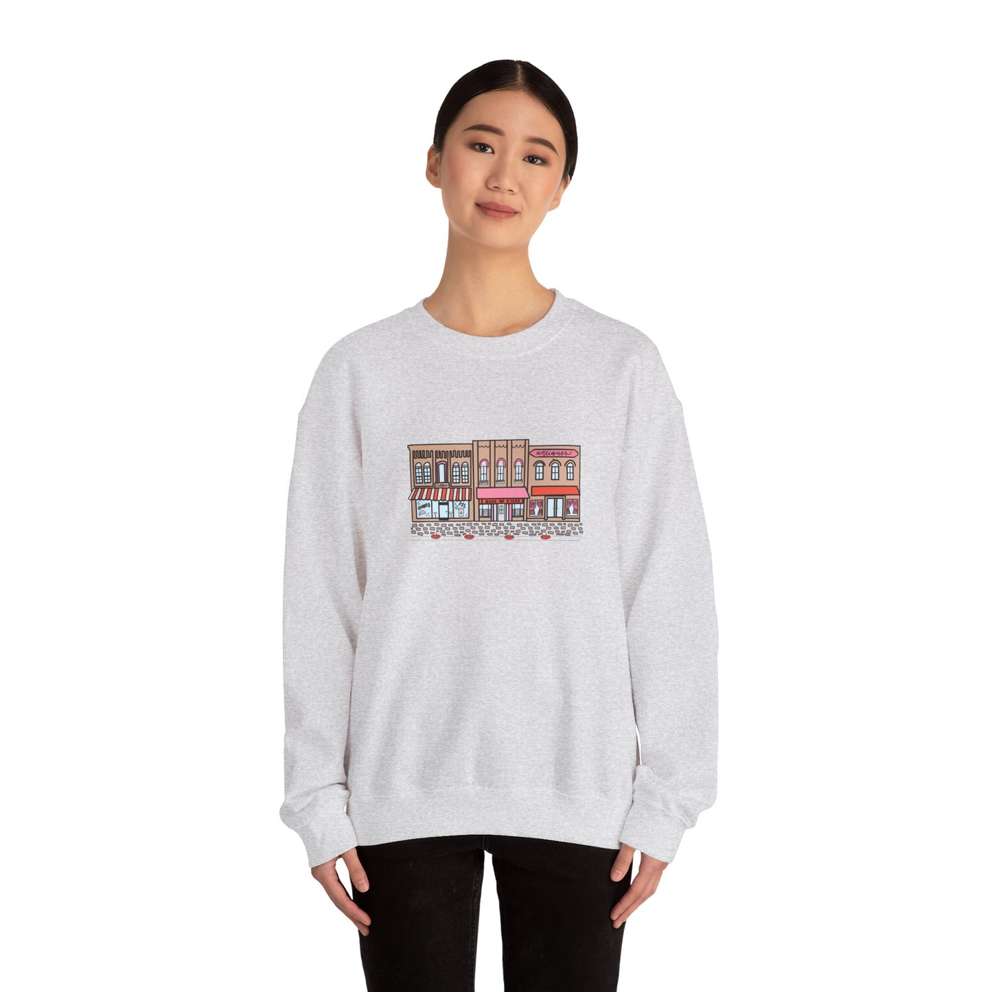 Fall Cozy Corner Sweatshirt Hand Drawn Original Design