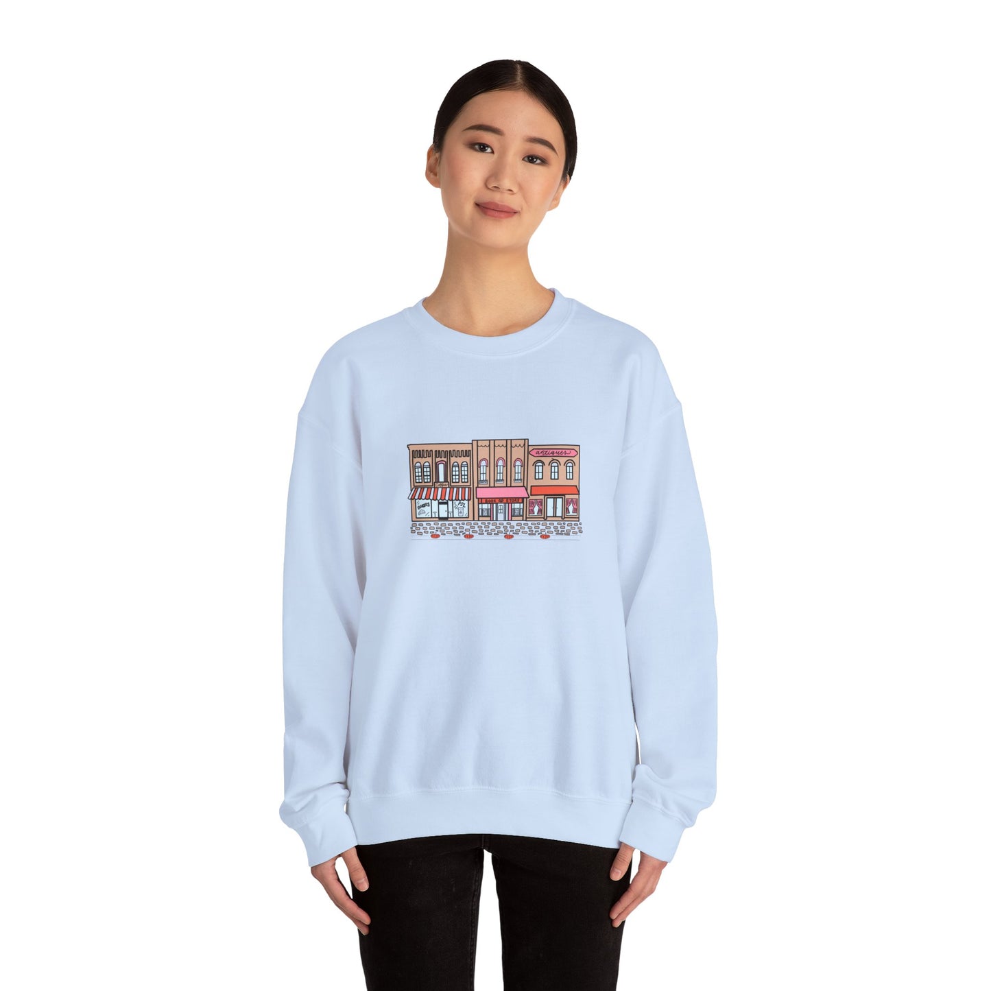 Fall Cozy Corner Sweatshirt Hand Drawn Original Design