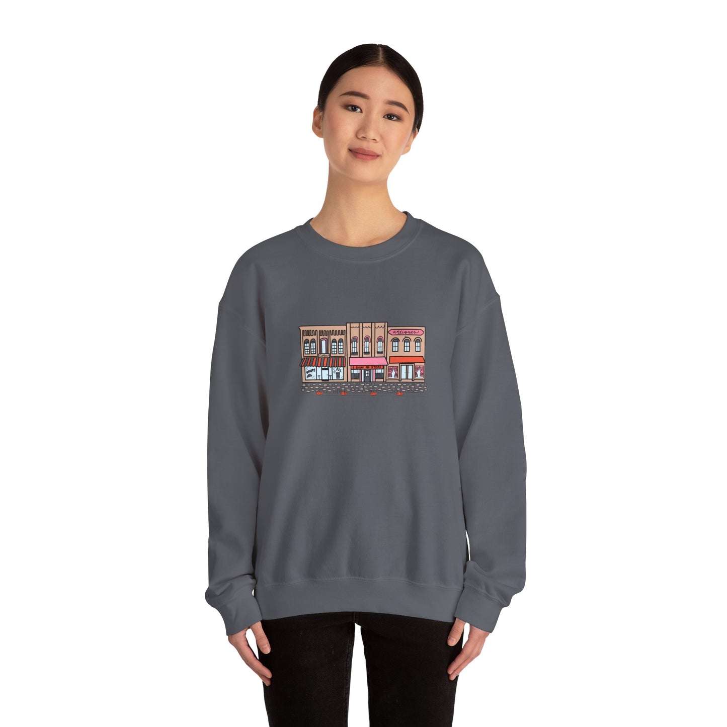 Fall Cozy Corner Sweatshirt Hand Drawn Original Design