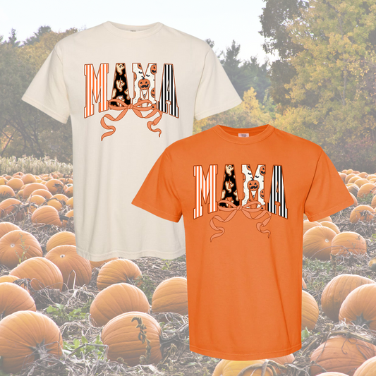Halloween MAMA shirt, trendy shirt for mom , spooky mom tee