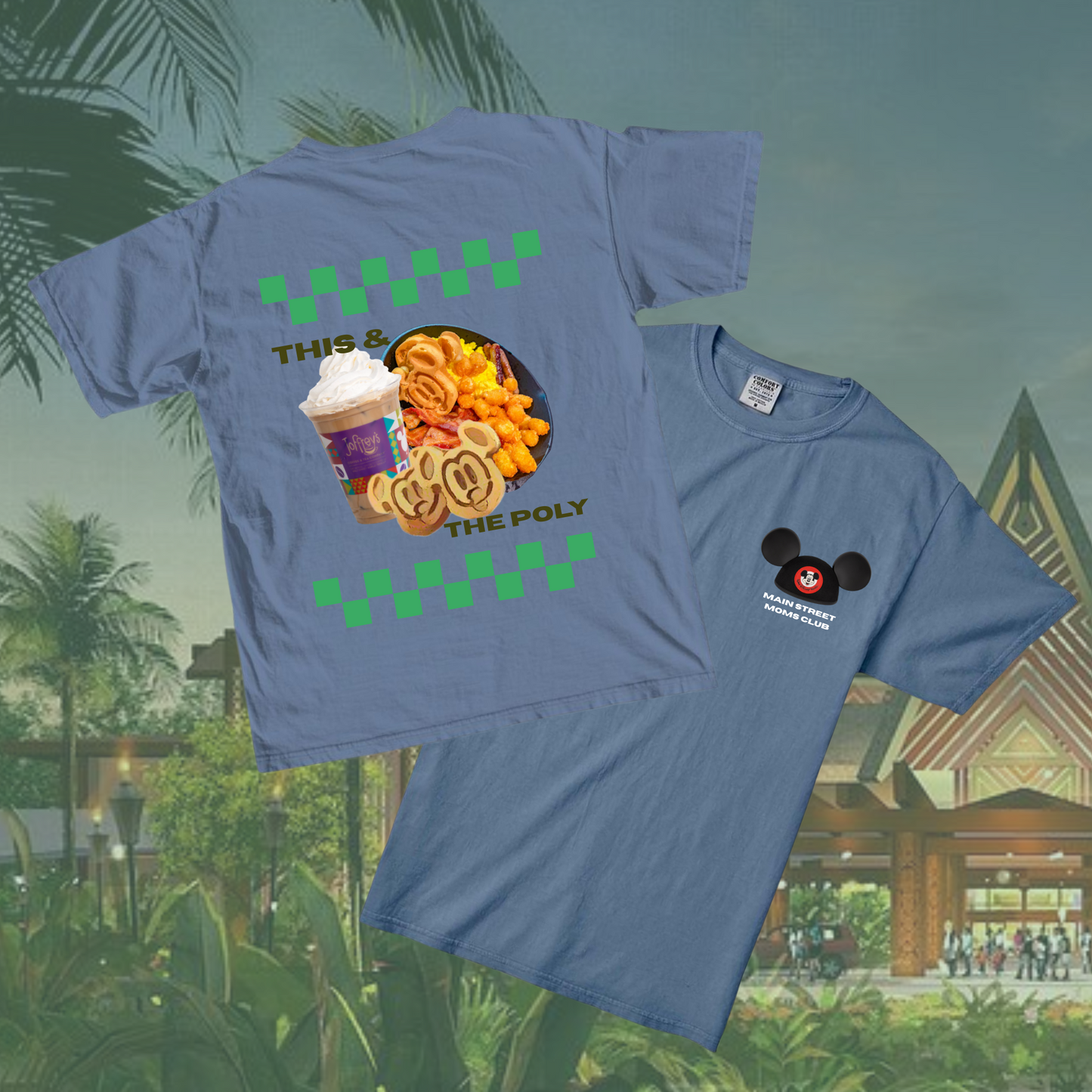 Mickey-Inspired Garment-Dyed T-Shirt, Fun and Playful Apparel for Disney Lovers, Comfortable Everyday Wear, Ideal for Family Outings, [...]