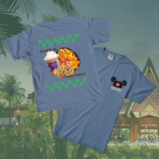 Mickey-Inspired Garment-Dyed T-Shirt, Fun and Playful Apparel for Disney Lovers, Comfortable Everyday Wear, Ideal for Family Outings, [...]
