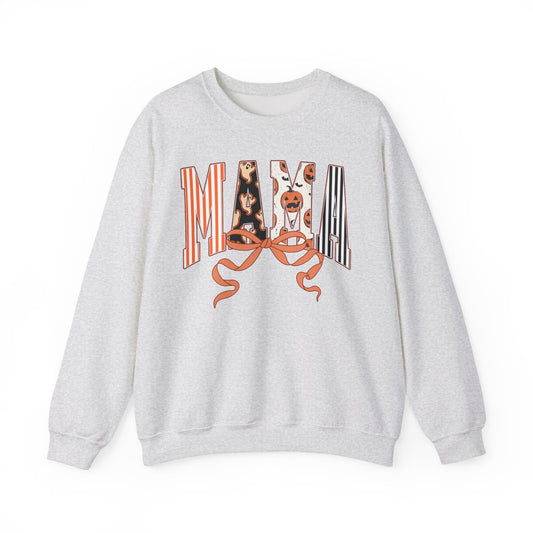 Spooky Halloween Crewneck Sweatshirt for Mamas