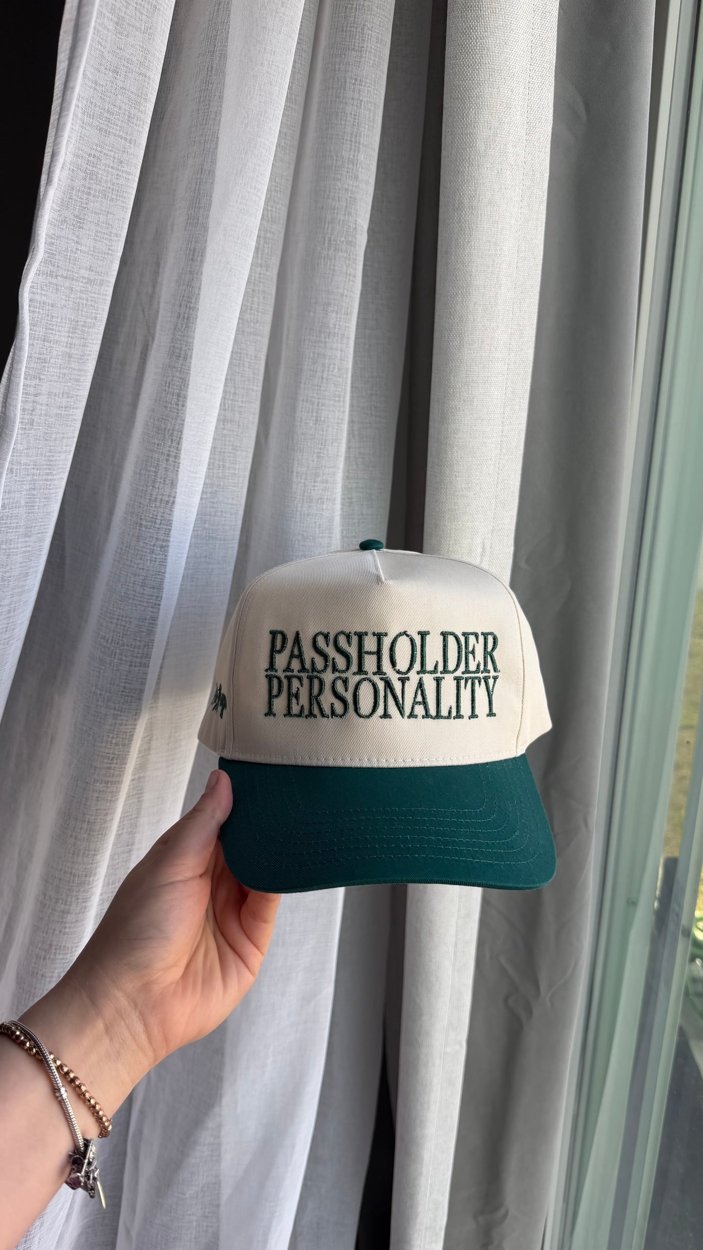 Passholder Personality Trucker Hat w/Four park icons on the side