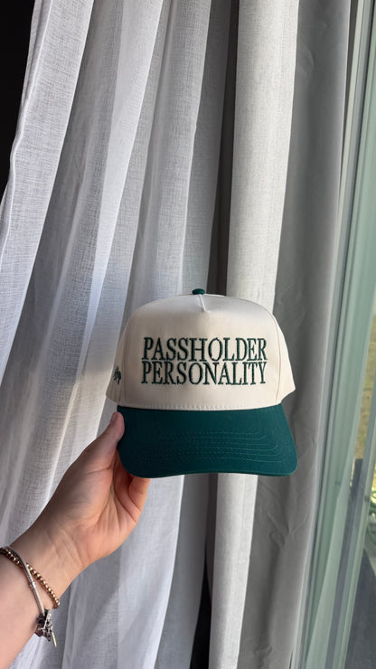 Passholder Personality Trucker Hat w/Four park icons on the side