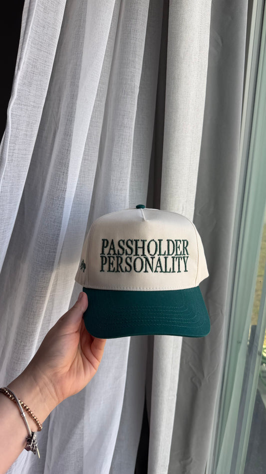 Passholder Personality Trucker Hat w/Four park icons on the side