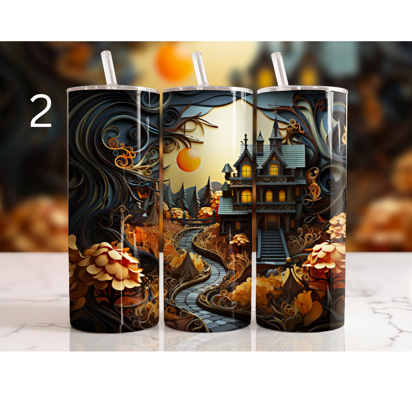 Halloween 20oz Skinny Tumbler