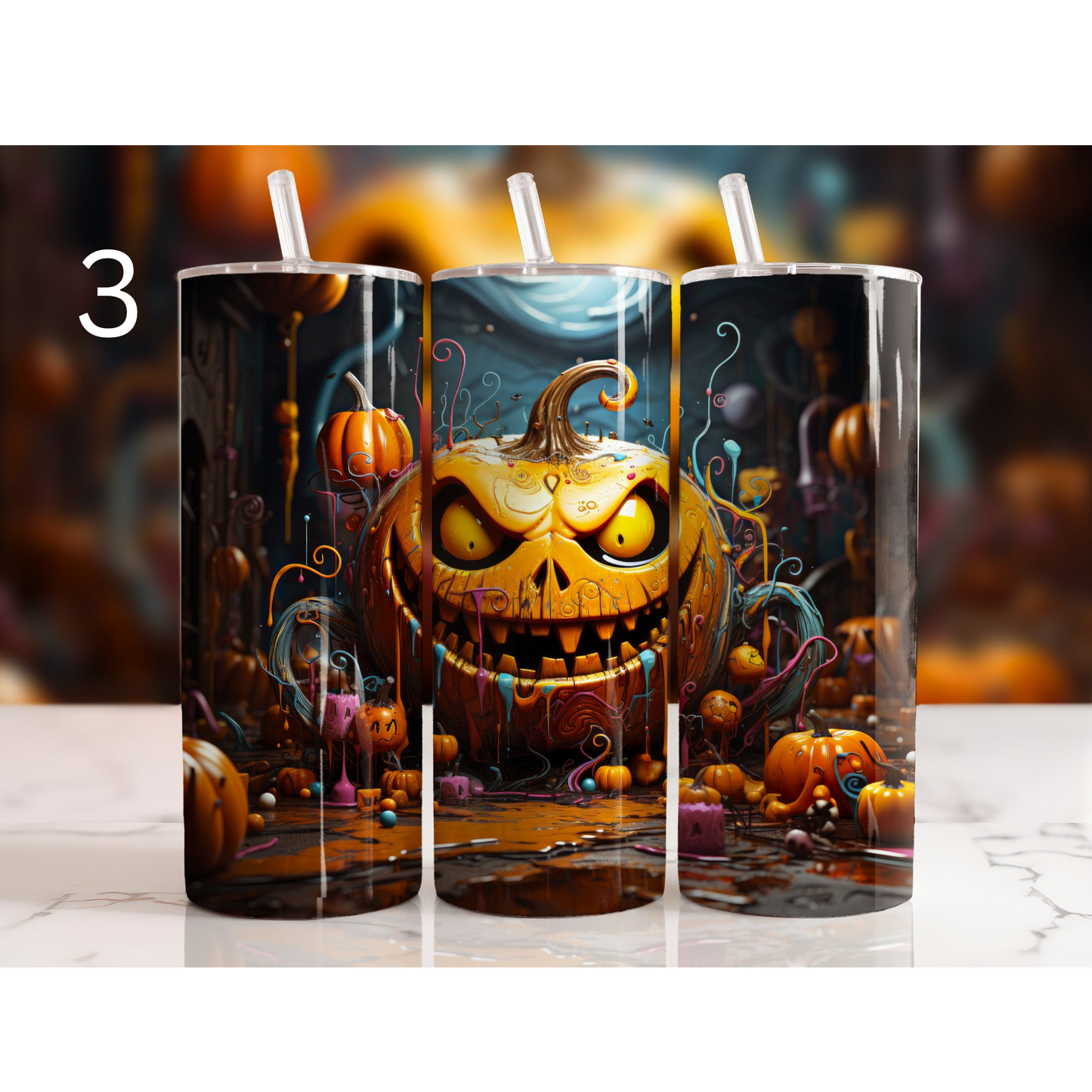 Halloween 20oz Skinny Tumbler