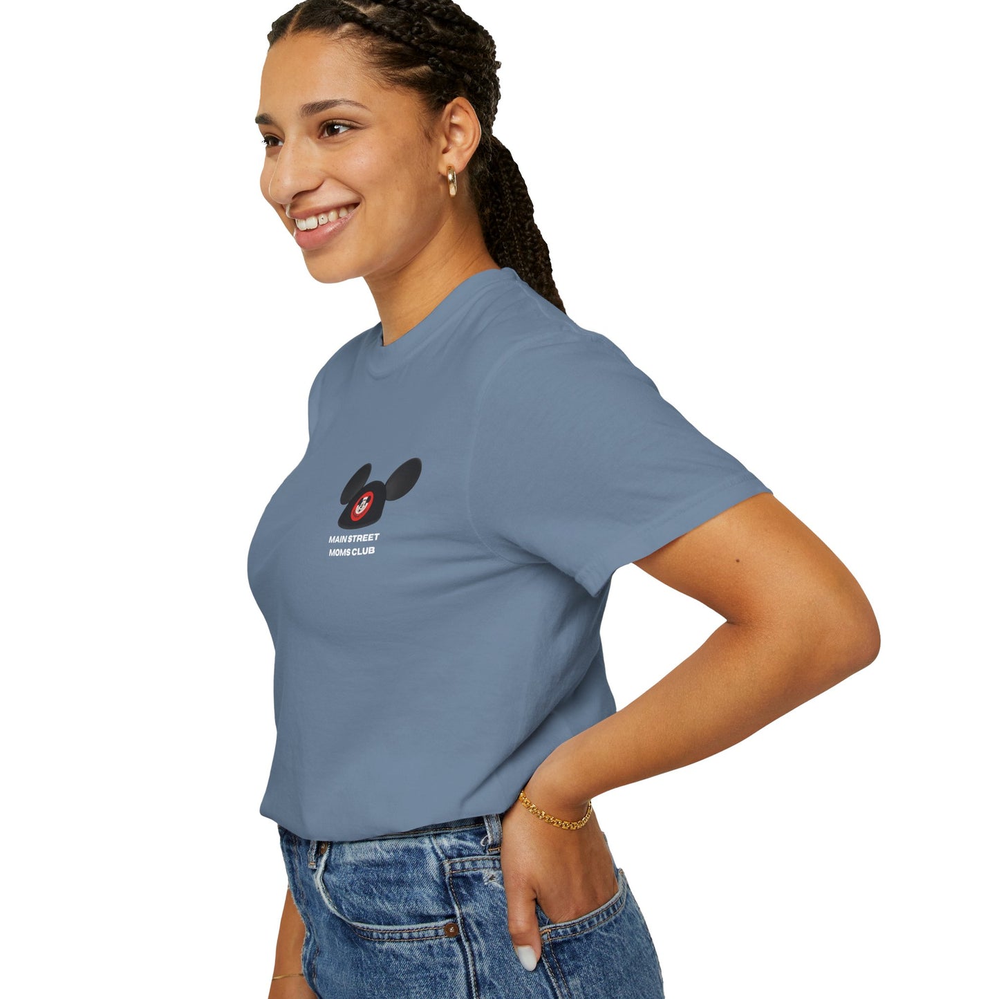 Mickey-Inspired Garment-Dyed T-Shirt, Fun and Playful Apparel for Disney Lovers, Comfortable Everyday Wear, Ideal for Family Outings, [...]