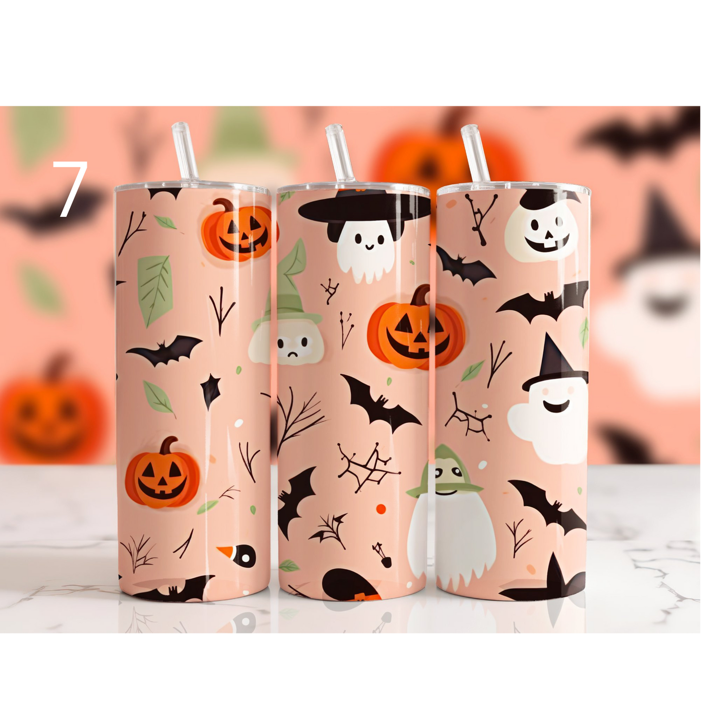 Halloween 20oz Skinny Tumbler