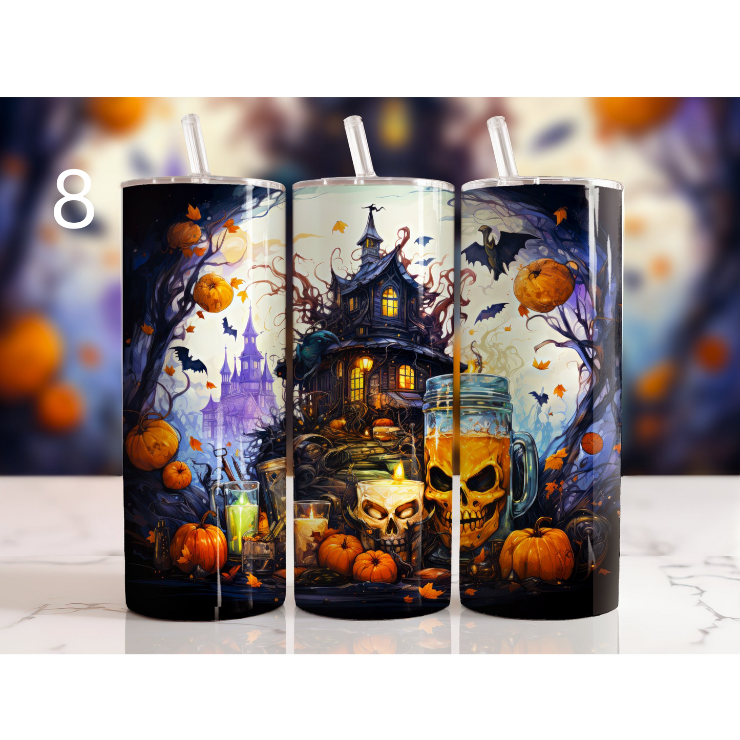 Halloween 20oz Skinny Tumbler