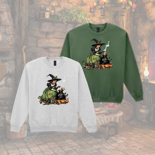 Bubble Bubble Toil and Trouble Witch Halloween Design